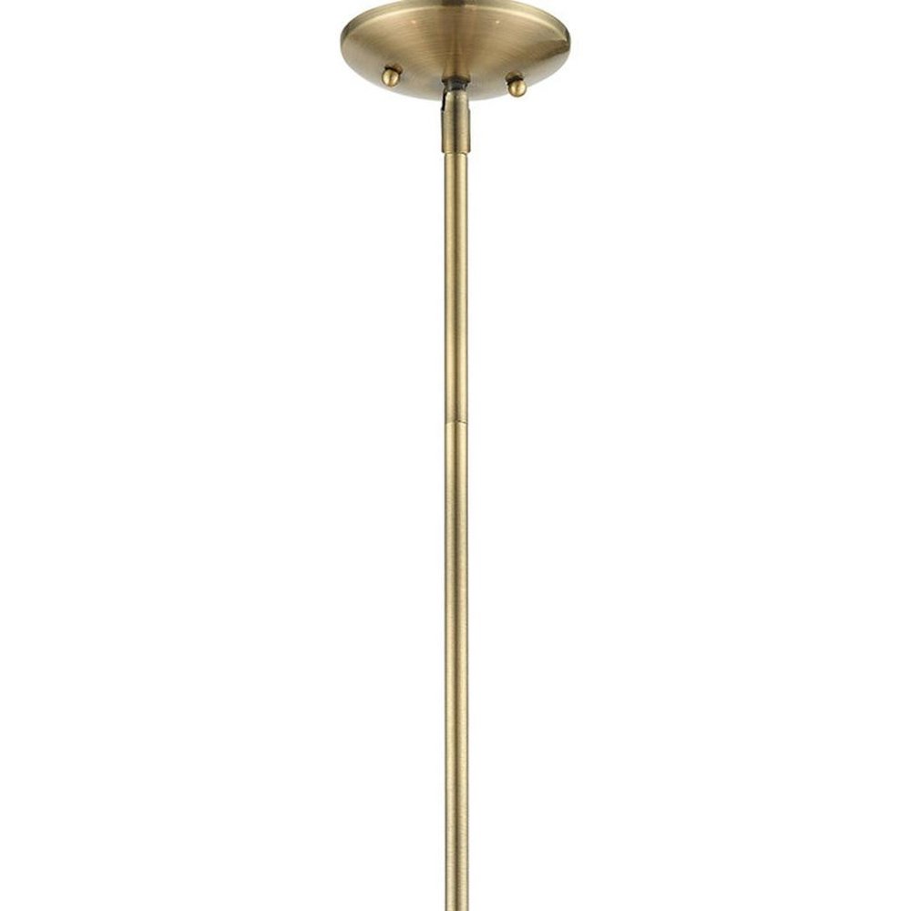 Five Light Dimmable Chandelier With Shades