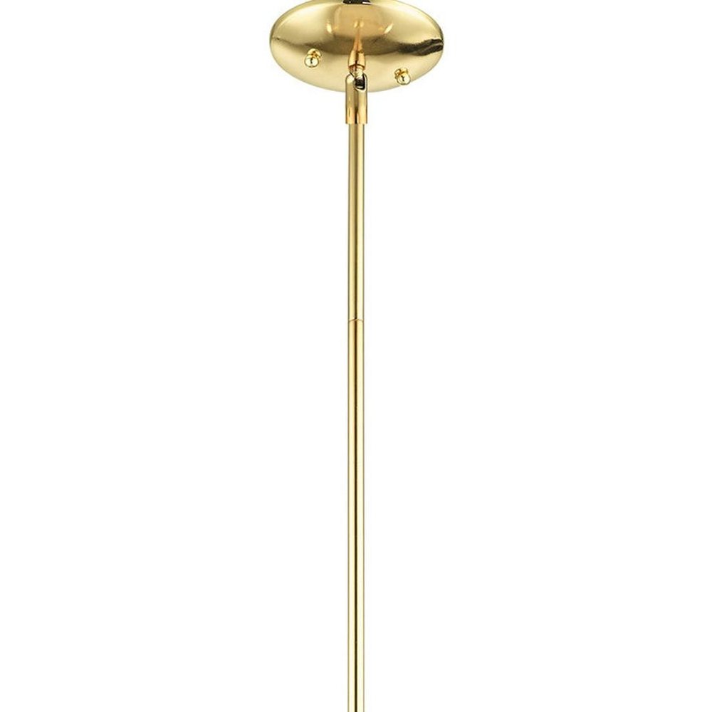 Brass Five Light Metal Dimmable Chandelier With Shades