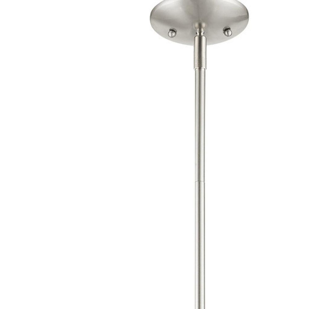 Five Light Dimmable Chandelier With Shades