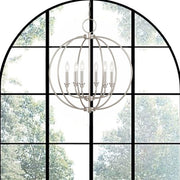 Six Light Dimmable Chandelier With Shades