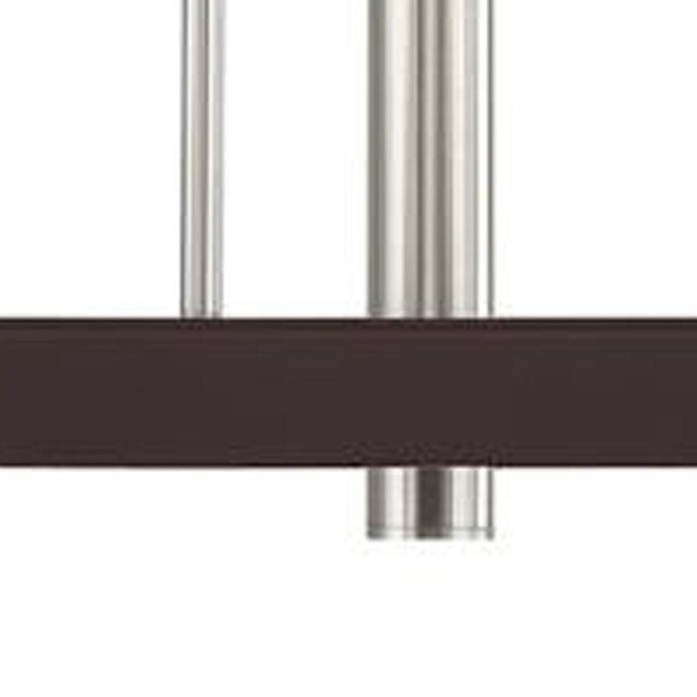 Eight Light Dimmable Chandelier With Shades
