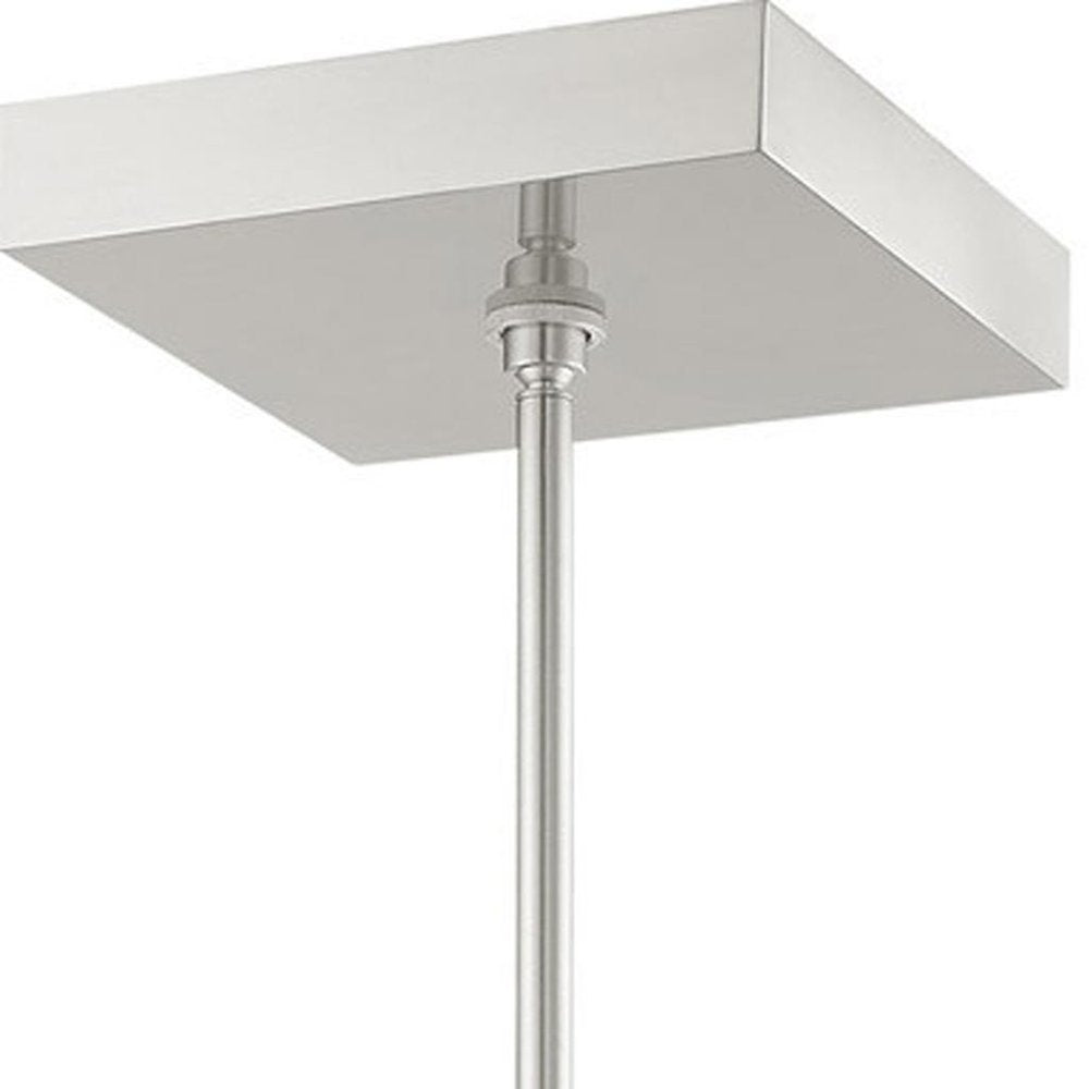 Four Light Dimmable Chandelier With Shades