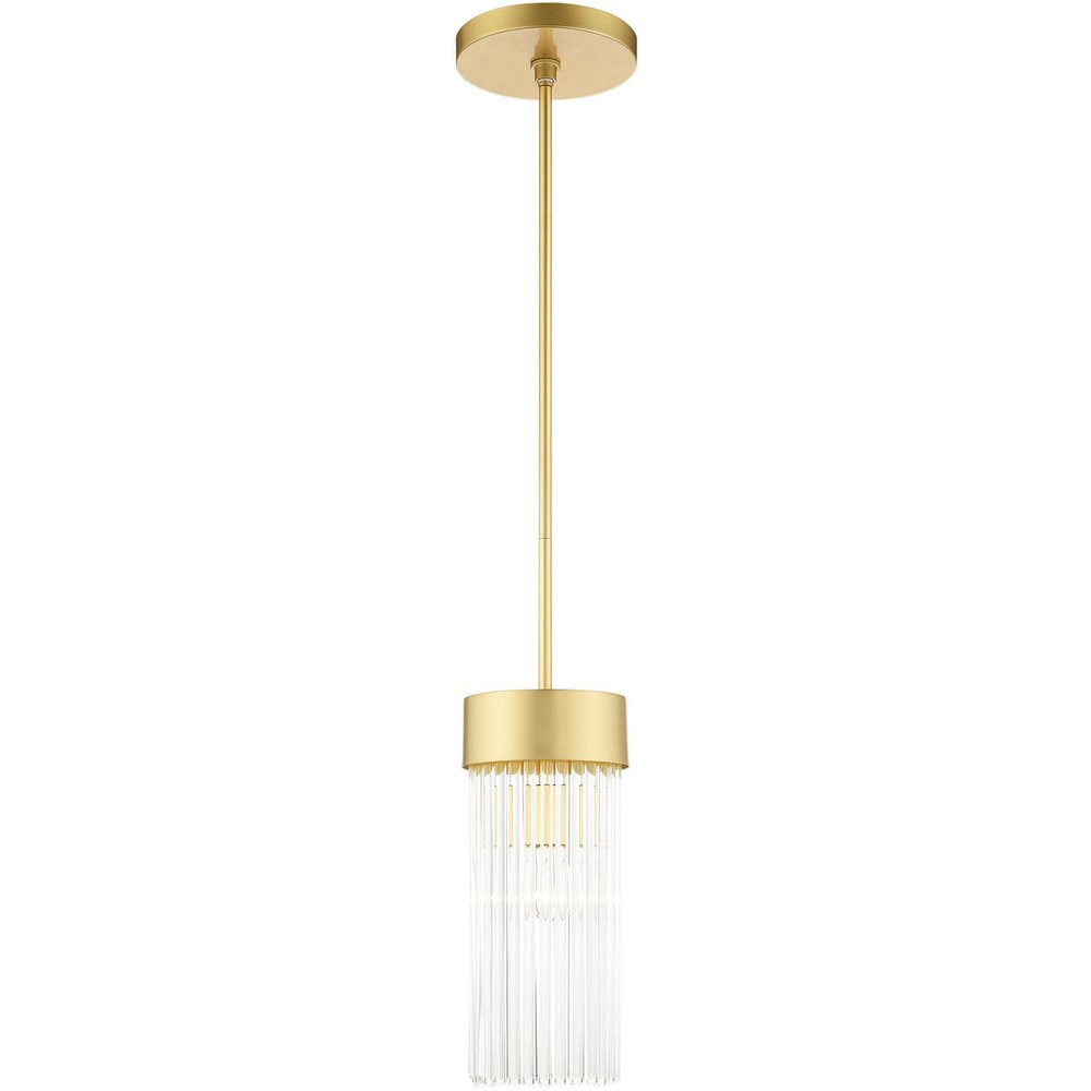 Gold Metal Dimmable Chandelier With Shades