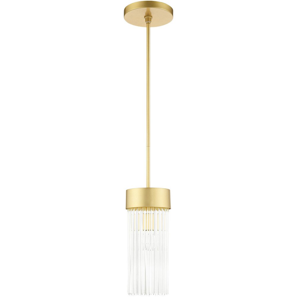 Gold Metal Dimmable Chandelier With Shades
