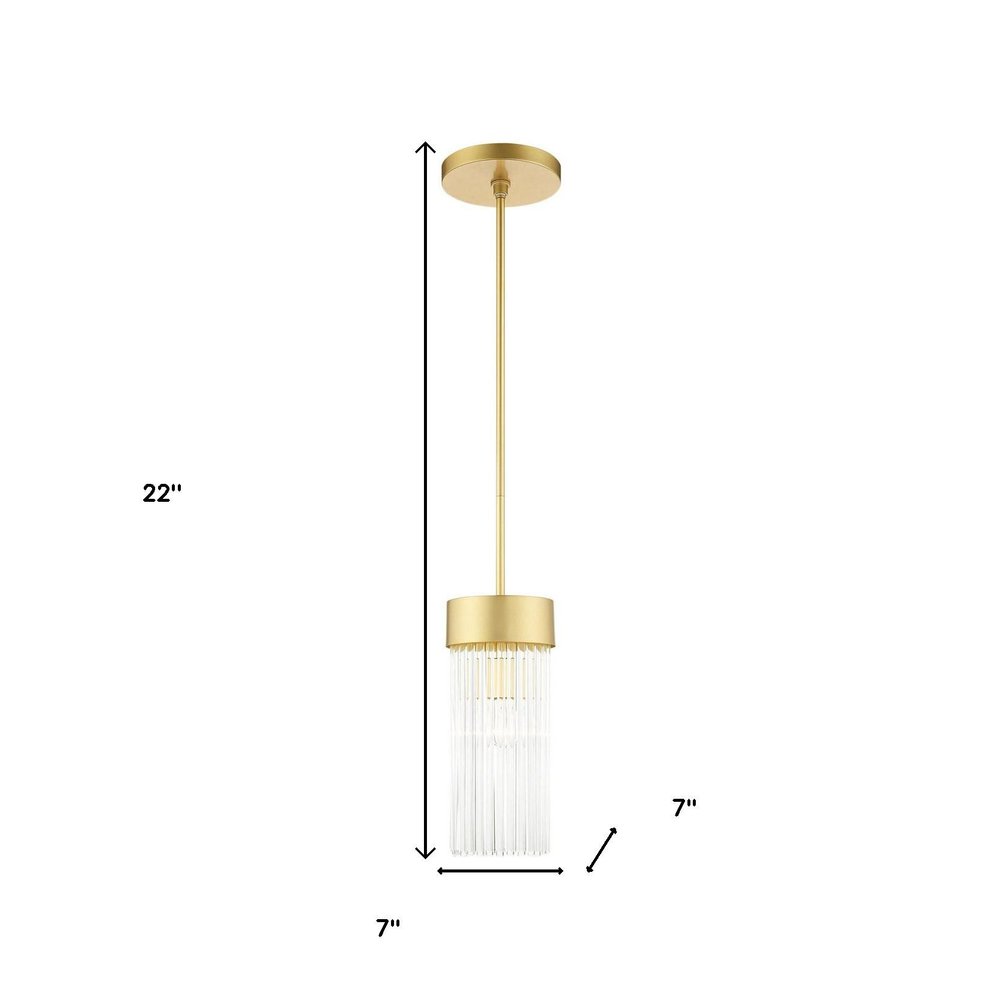 Gold Metal Dimmable Chandelier With Shades