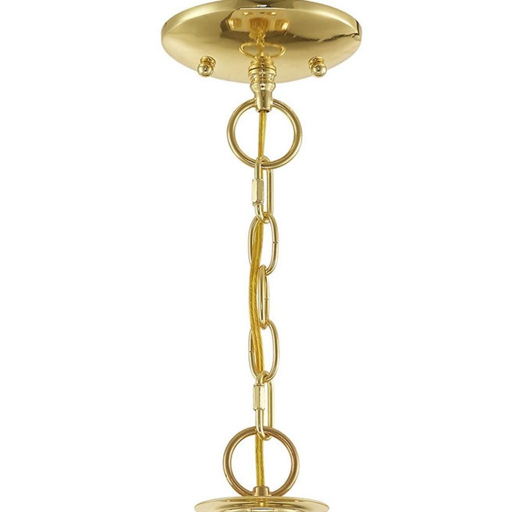 Brass Five Light Metal Dimmable Chandelier With Shades