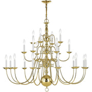Brass Multi Light Metal Dimmable Chandelier With Shades