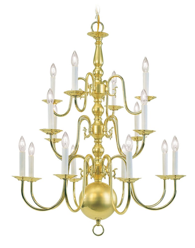 Brass Multi Light Metal Dimmable Chandelier With Shades