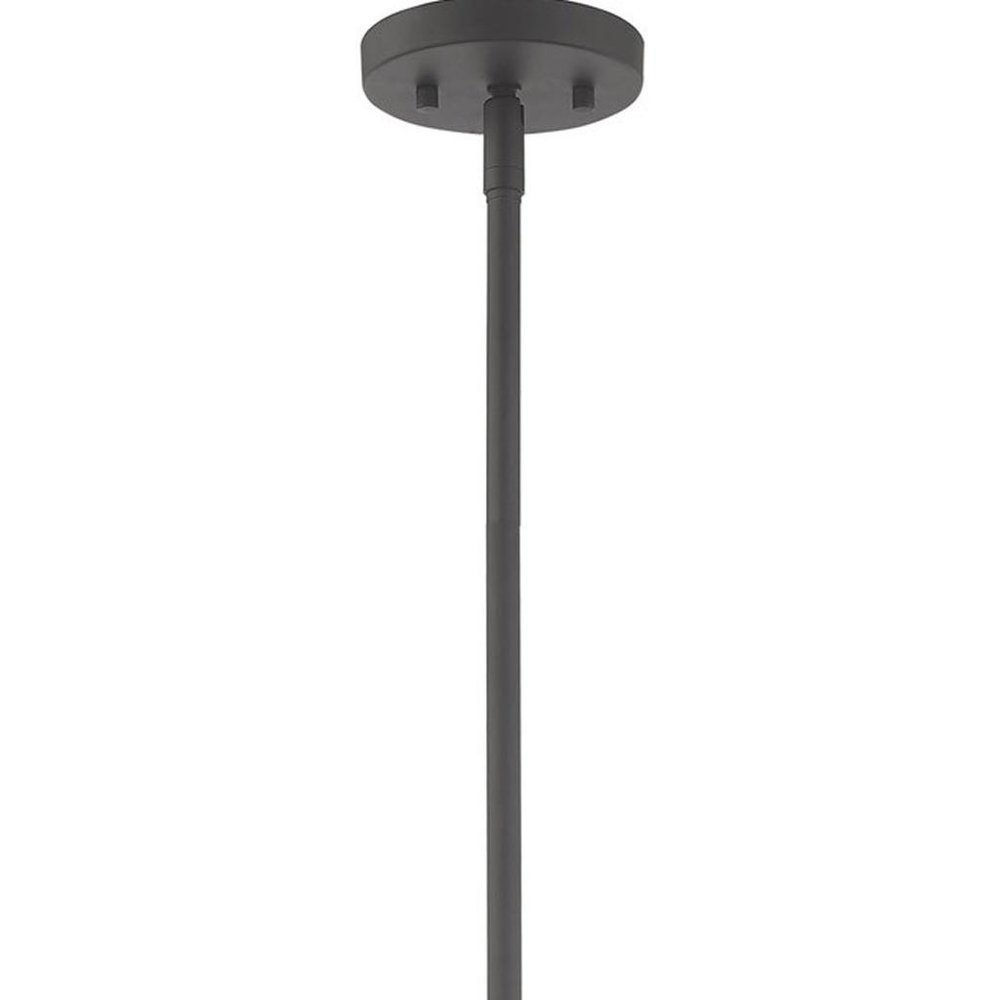 Gray Five Light Metal Dimmable Chandelier With Shades