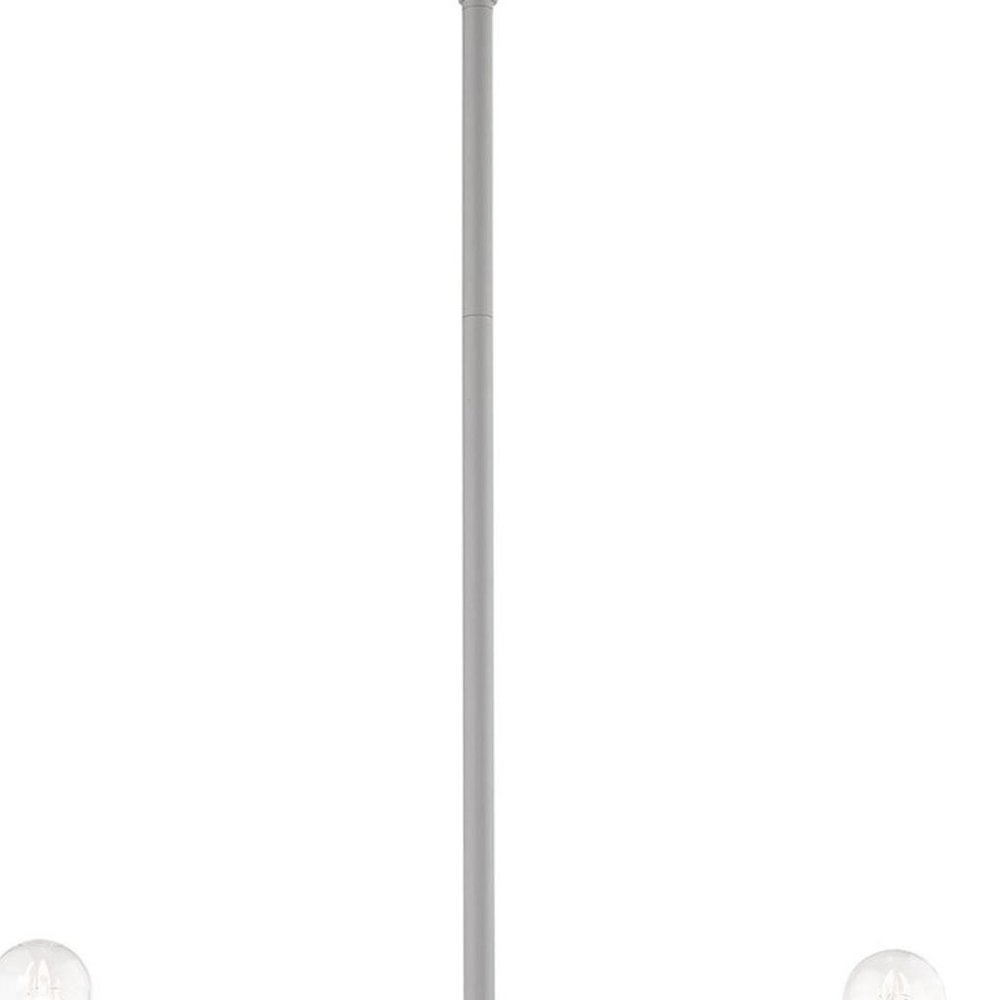 Five Light Dimmable Chandelier With Shades