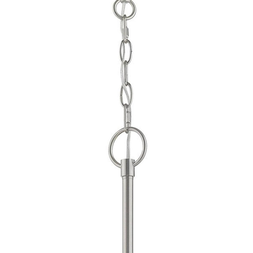 Five Light Dimmable Chandelier With Shades