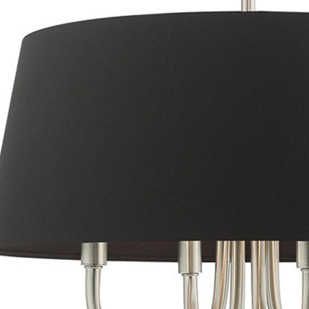 Four Light Dimmable Chandelier With Shades