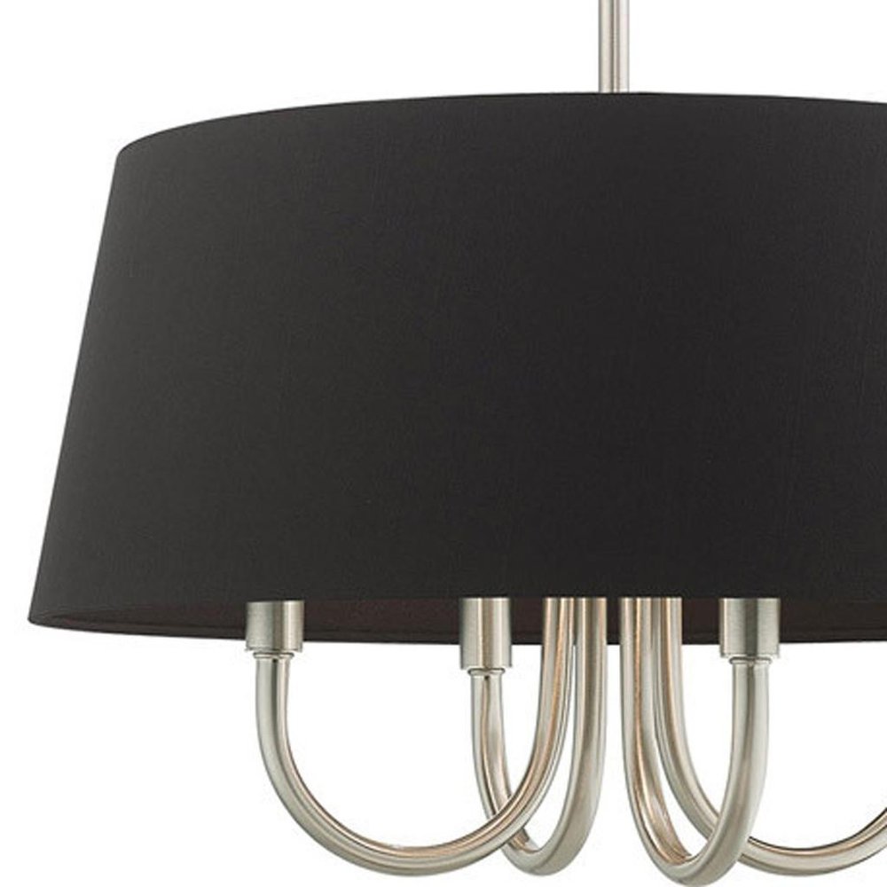 Four Light Dimmable Chandelier With Shades