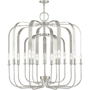 Multi Light Dimmable Chandelier With Shades