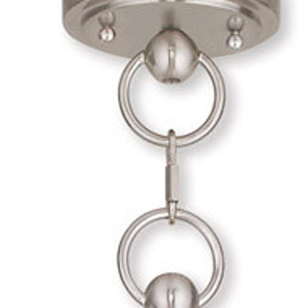 Five Light Dimmable Chandelier With Shades