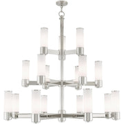 Multi Light Dimmable Chandelier With Shades