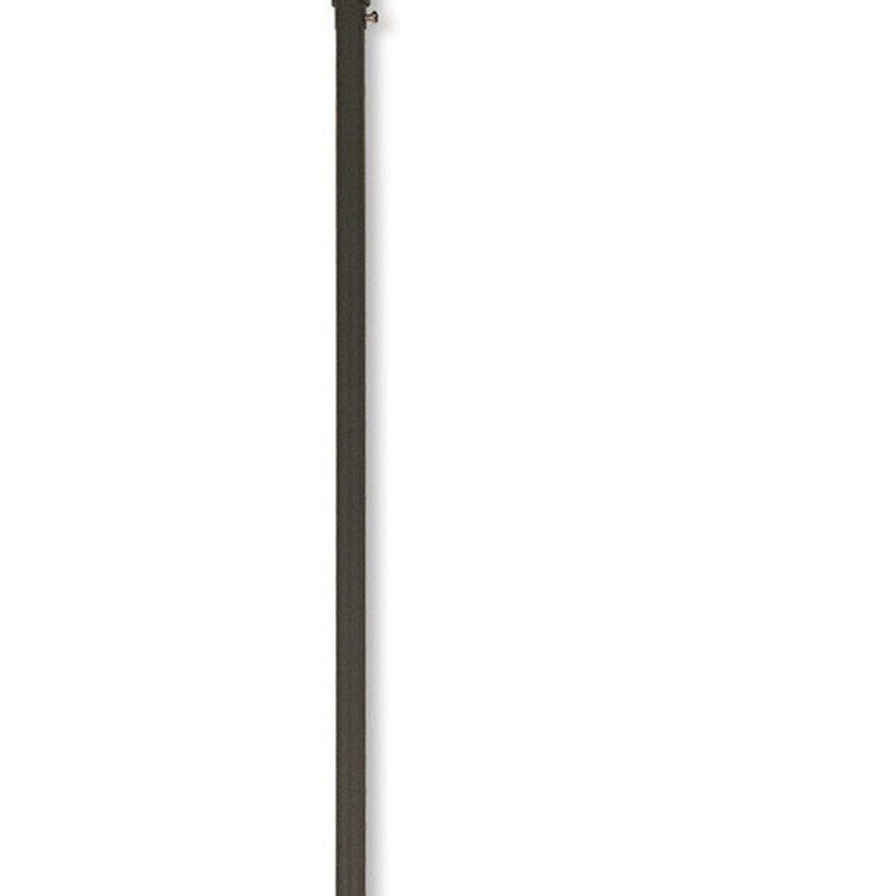 Bronze Four Light Dimmable Chandelier With Shades