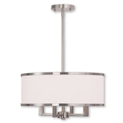 Four Light Dimmable Chandelier With Shades