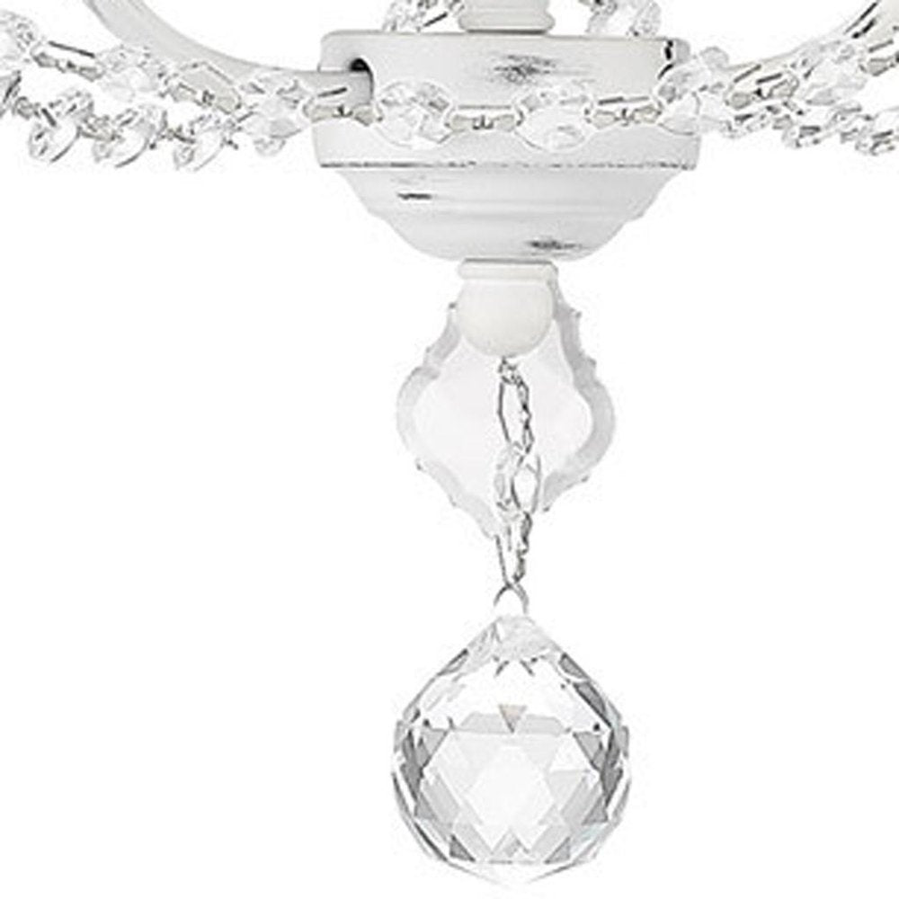 Three Light Dimmable Chandelier With Shades