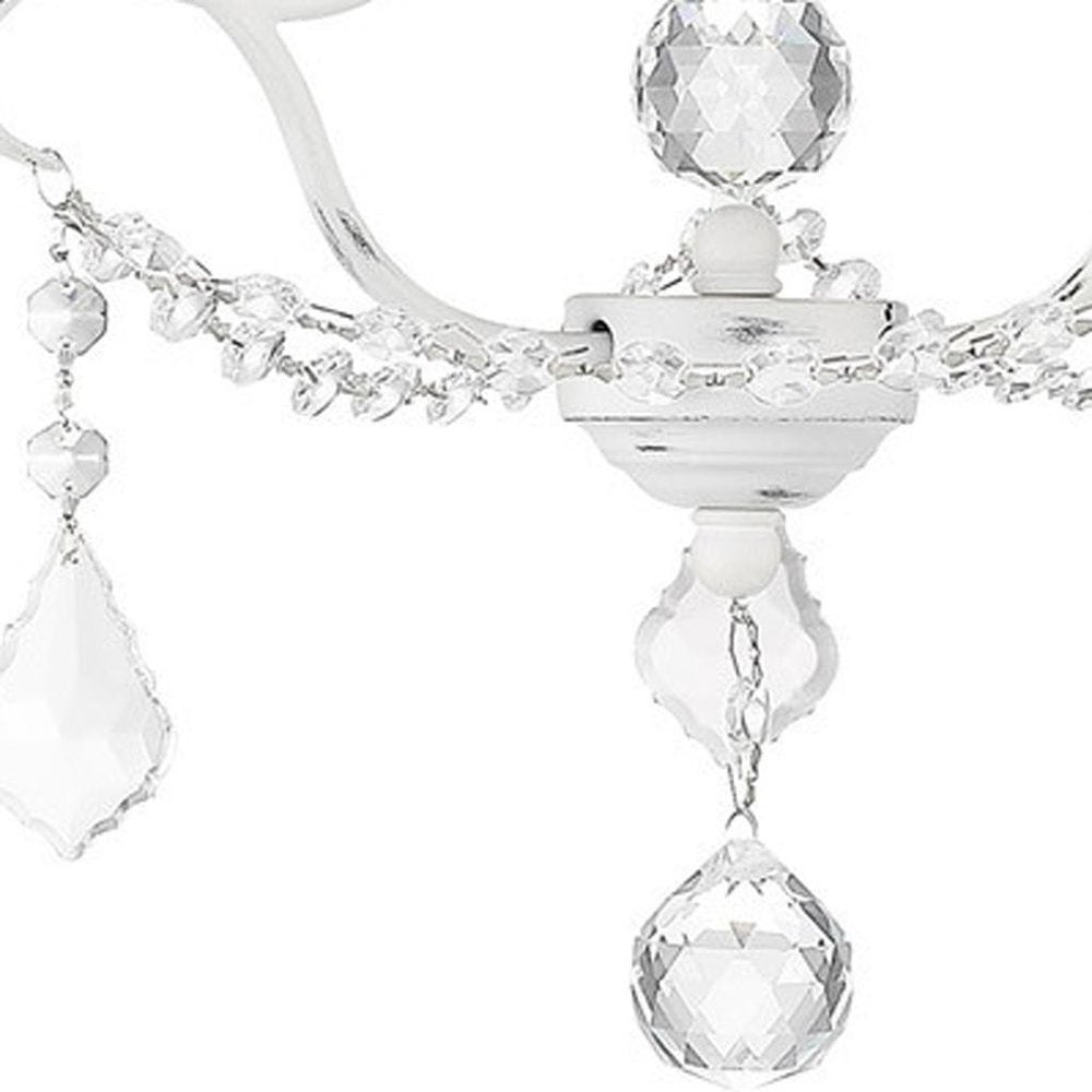 Three Light Dimmable Chandelier With Shades
