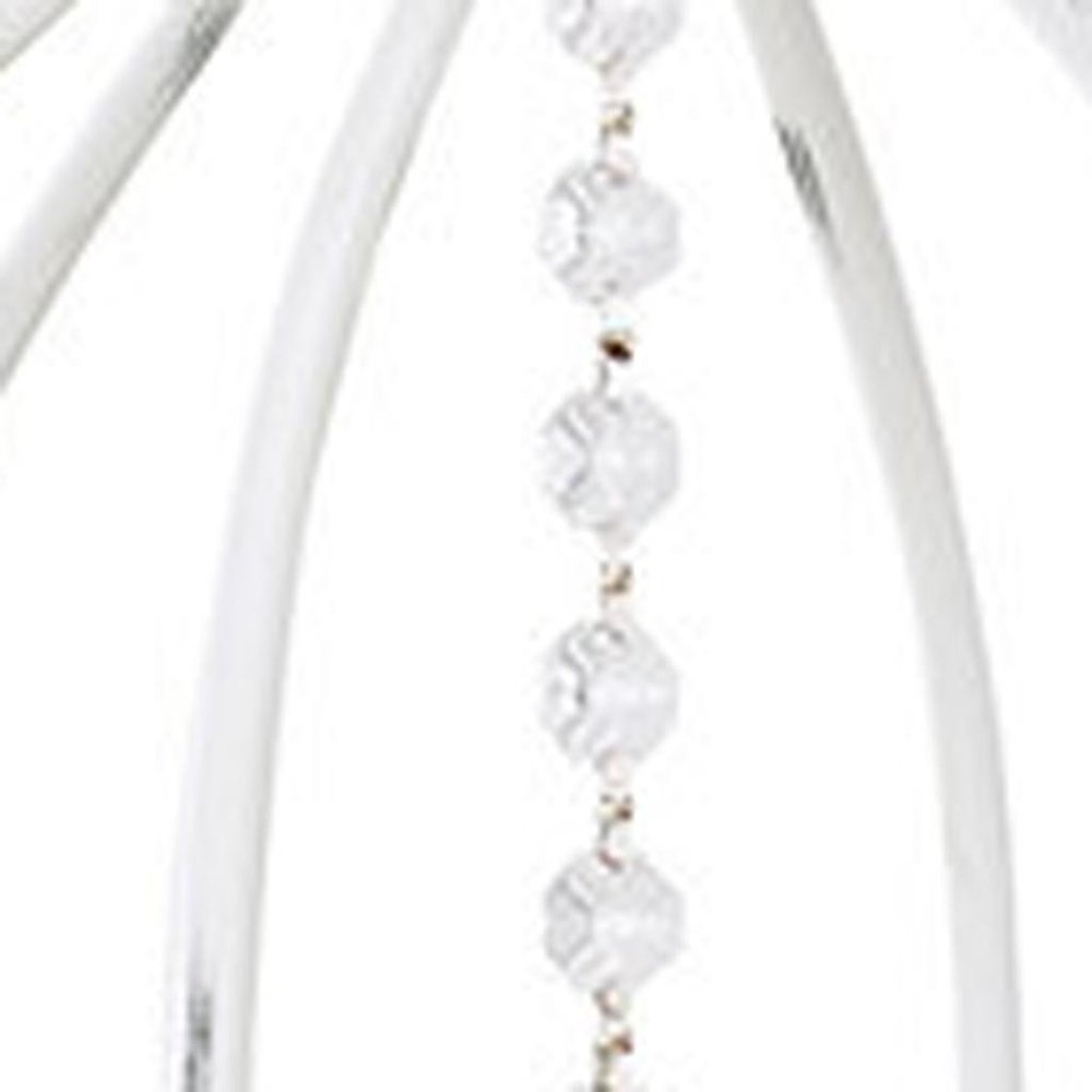 Six Light Dimmable Chandelier With Shades
