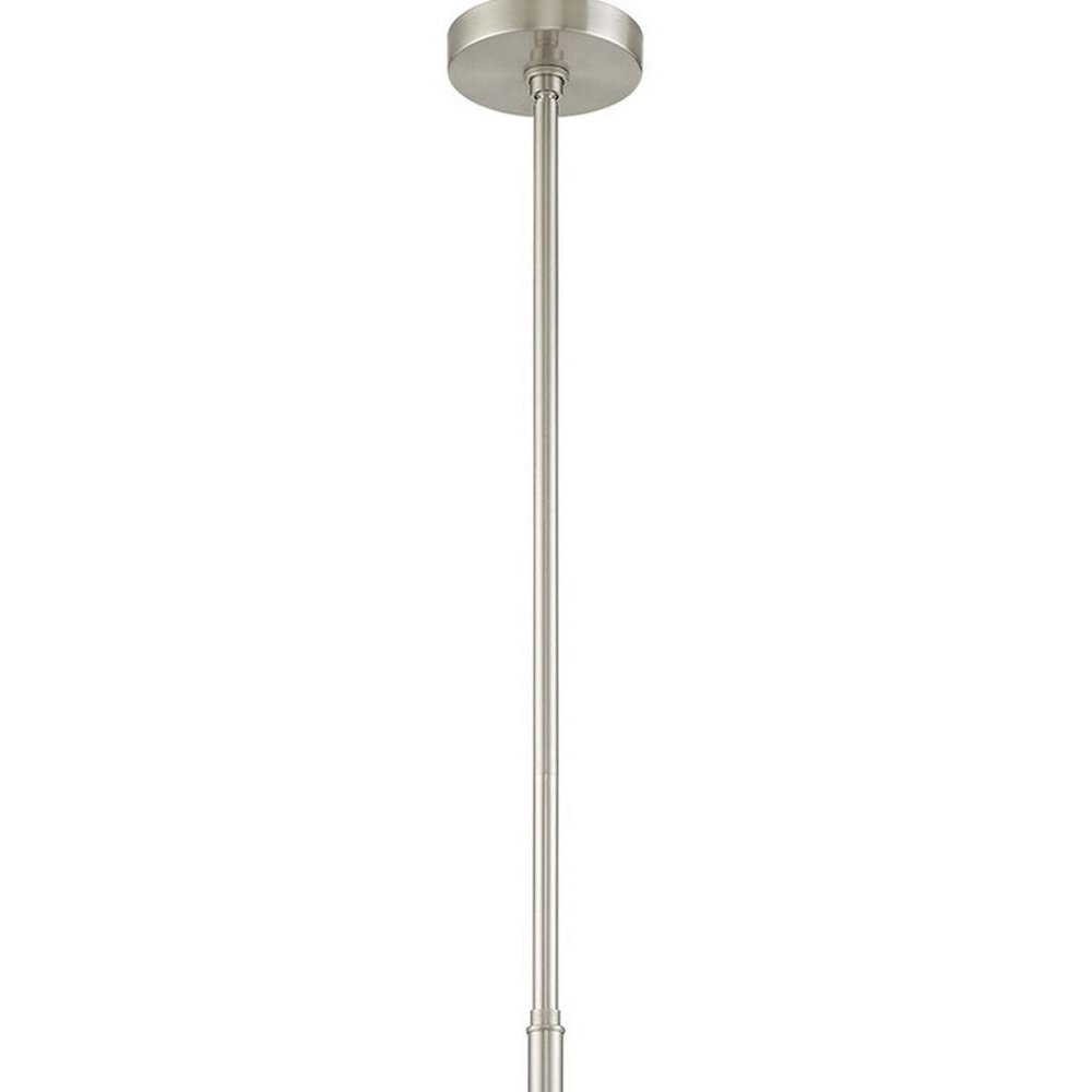 Six Light Dimmable Chandelier With Shades