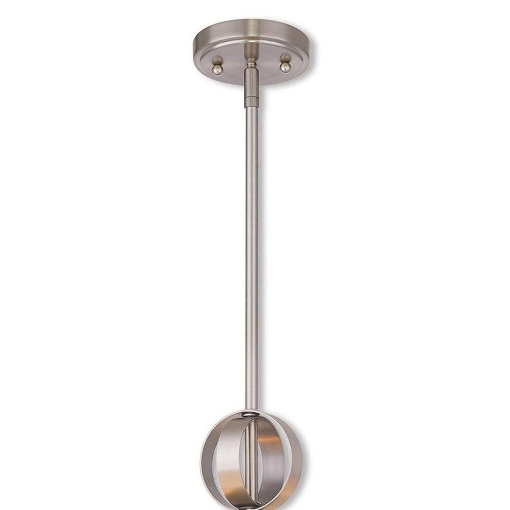 Five Light Dimmable Chandelier With Shades