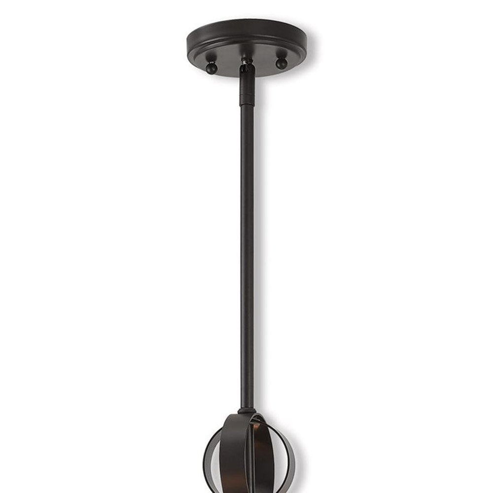 Five Light Dimmable Chandelier With Shades