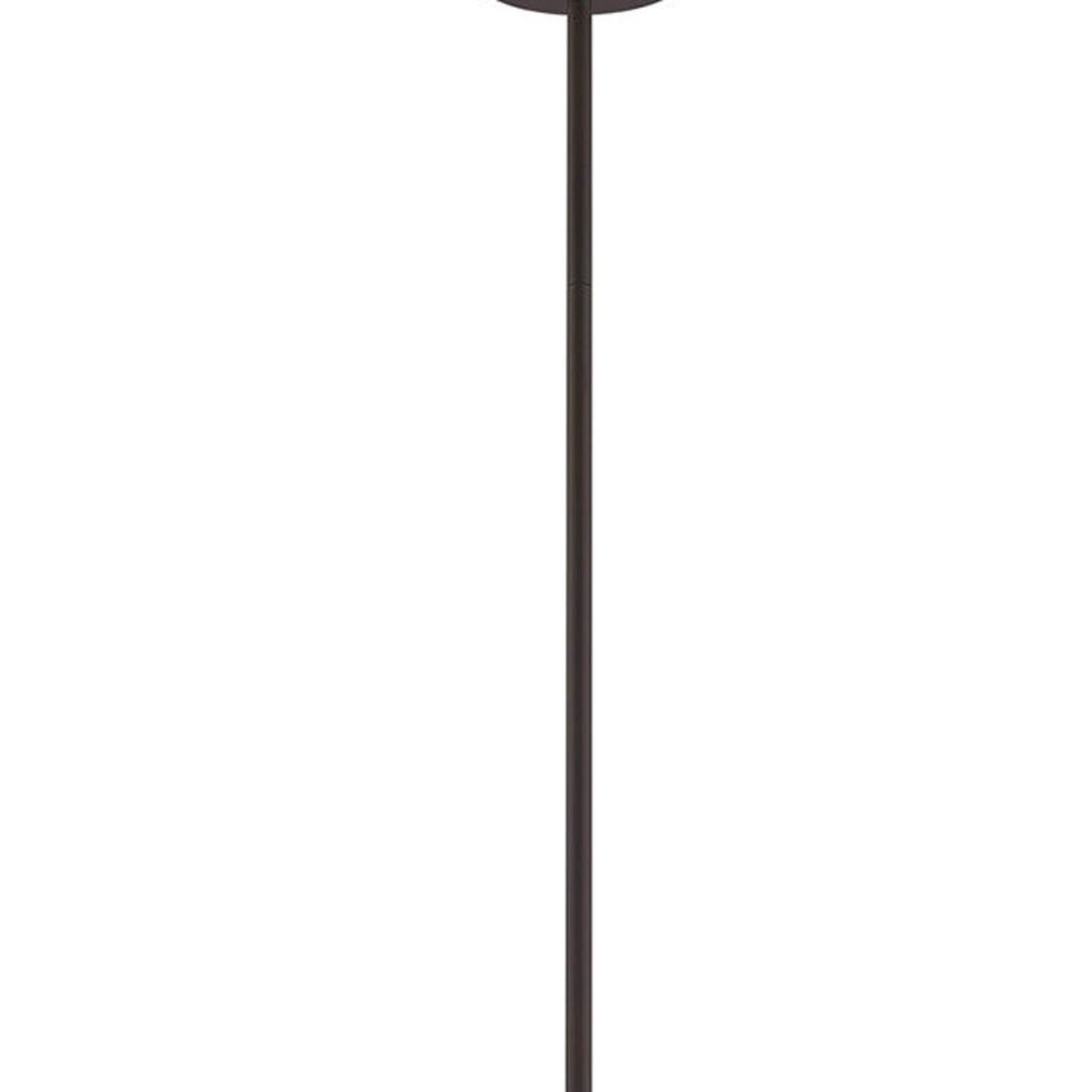 Bronze Four Light Dimmable Chandelier With Shades