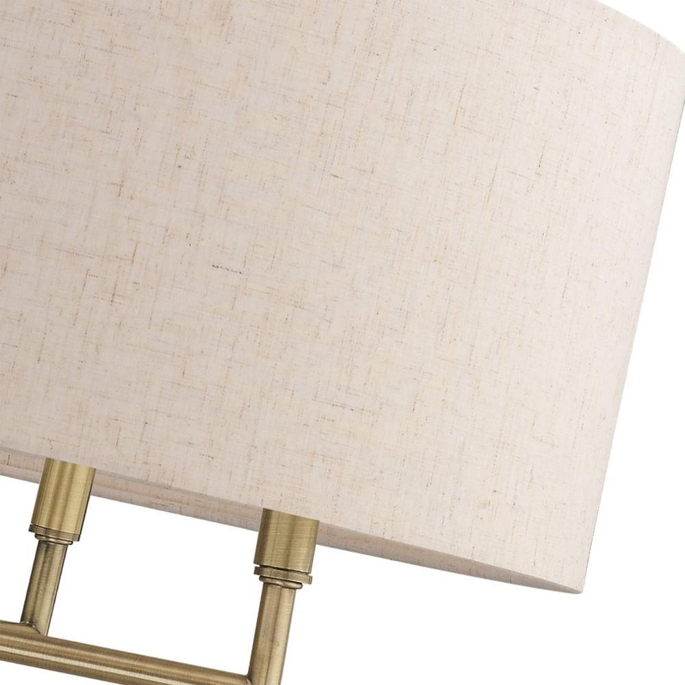 Six Light Dimmable Chandelier With Shades