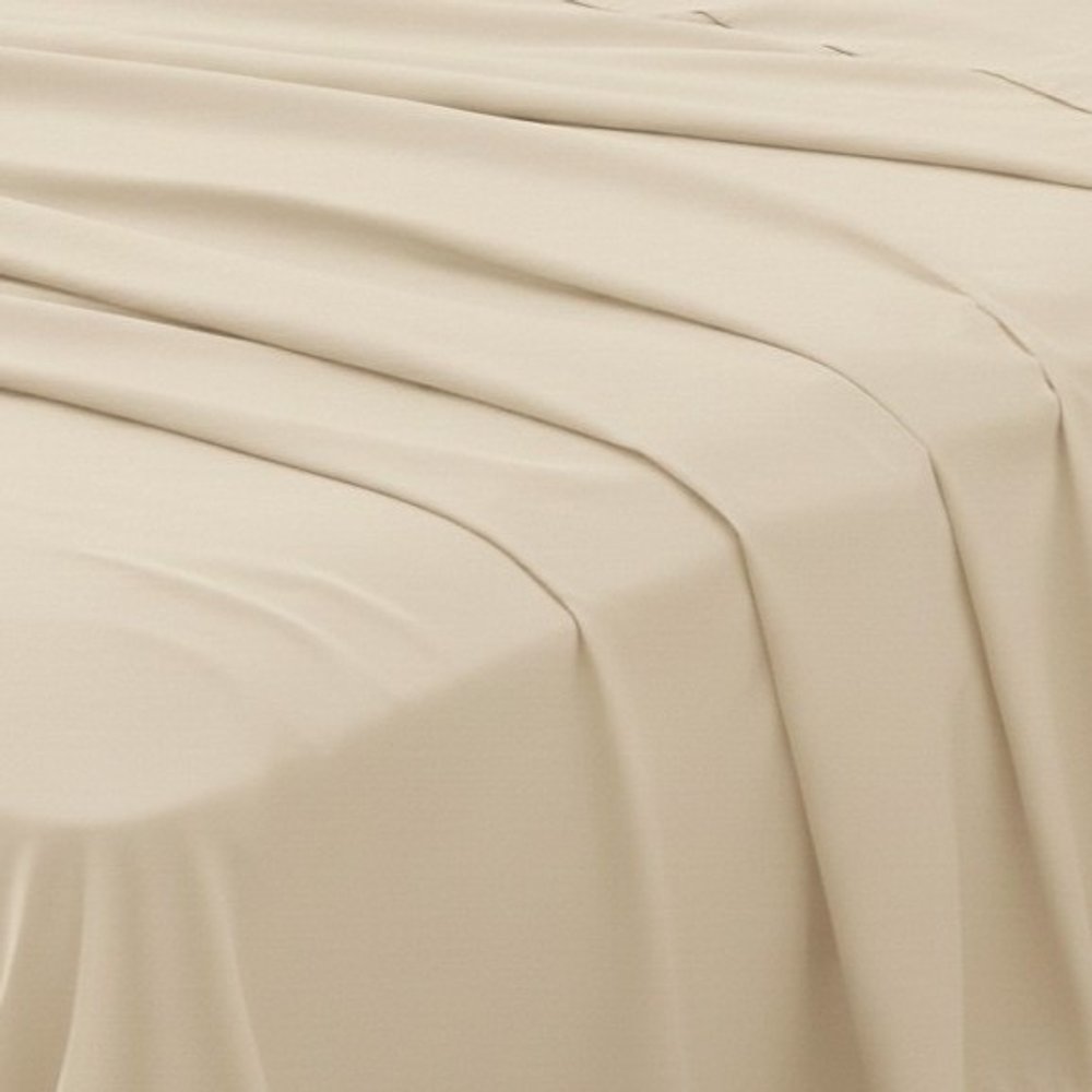 Four Piece Ivory Cotton King Sheet Set