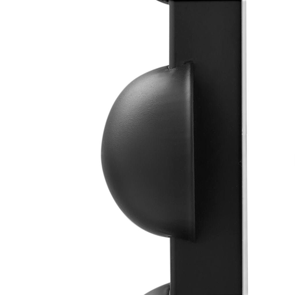 Marlowe - 36" Round Wall Decor Mirror - Black