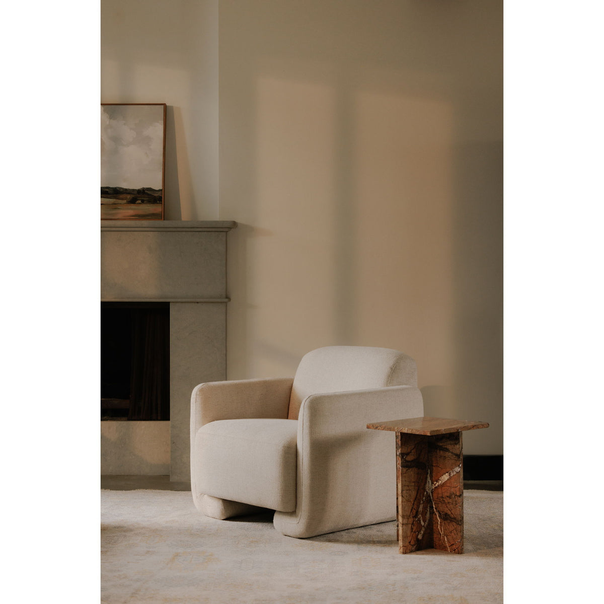 Blair - Accent Table - Golden