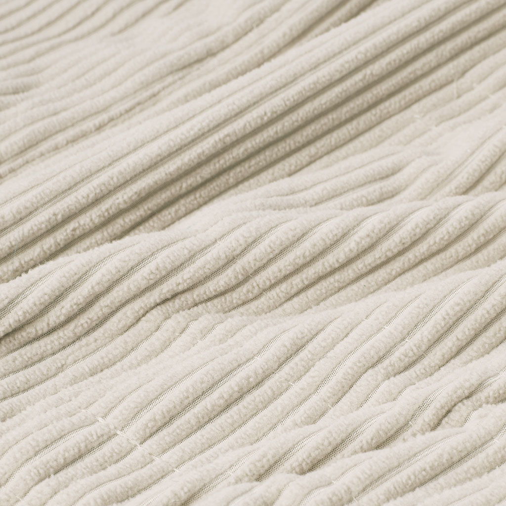 Electric Micro Fleece - Heated Blanket - Beige