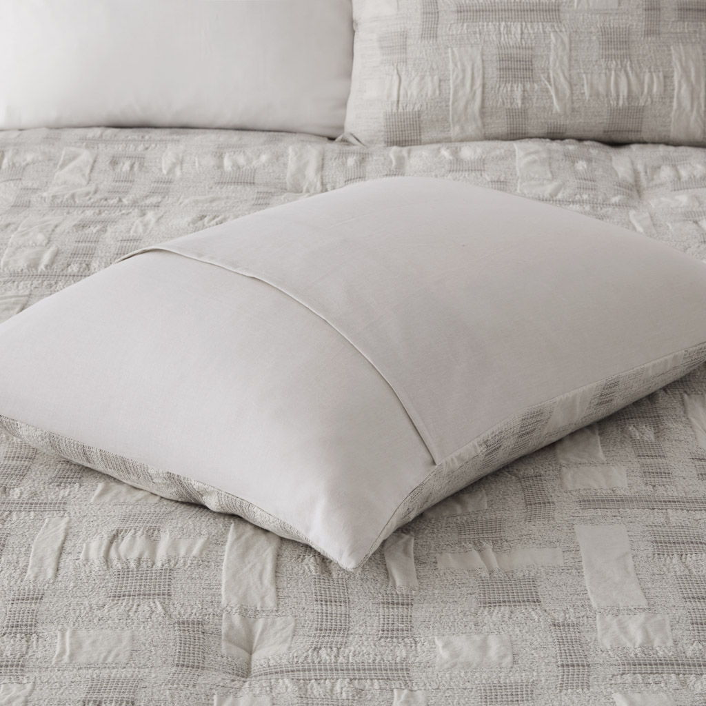 Cairo - 3 Piece Full/Queen Comforter Set - Ivory