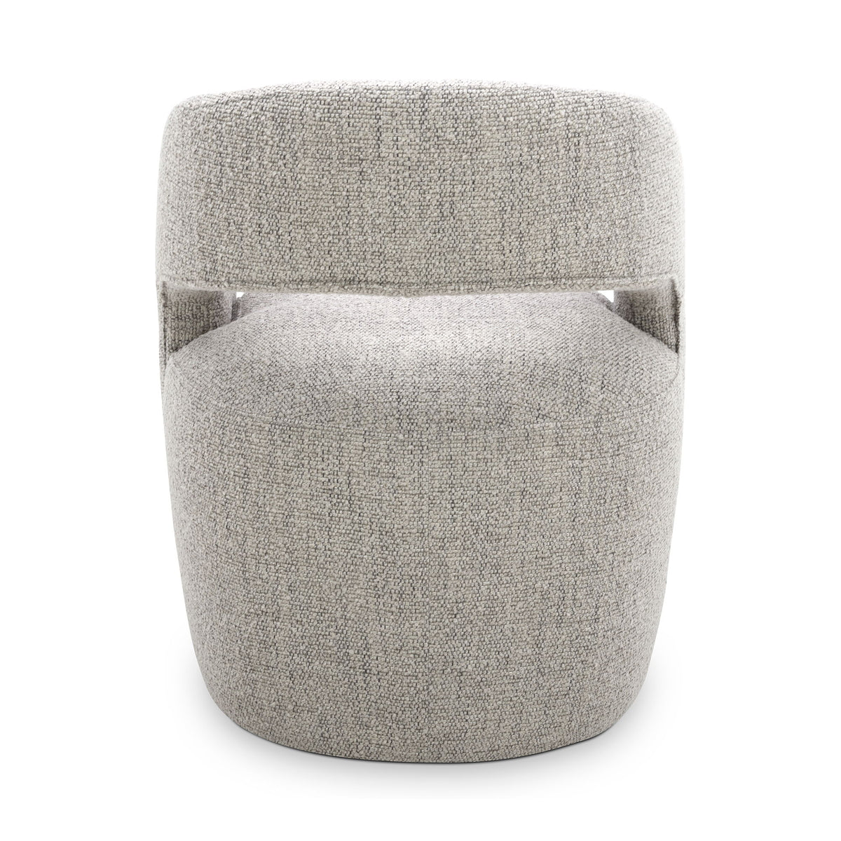 Barrow - Rolling Dining Chair - Gray Storm