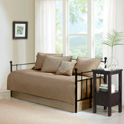 Quebec - Twin Reversible Daybed Cover (Set of 6) - Khaki