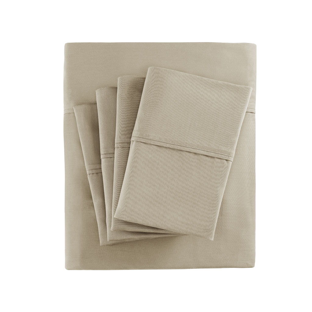 800 Thread Count - King Sheet Set - Khaki