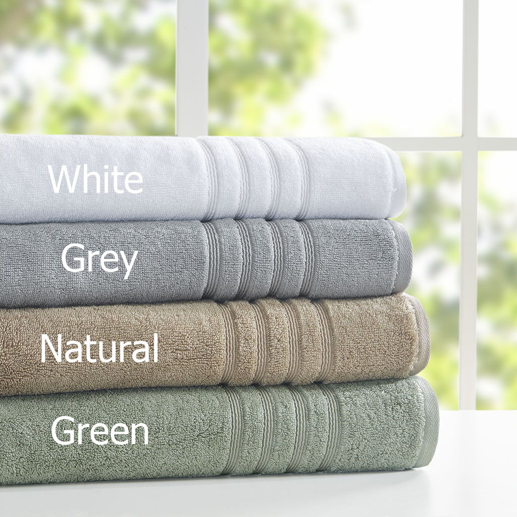 Nurture - Sustainable Antimicrobial 6 Piece Towel Set - Natural