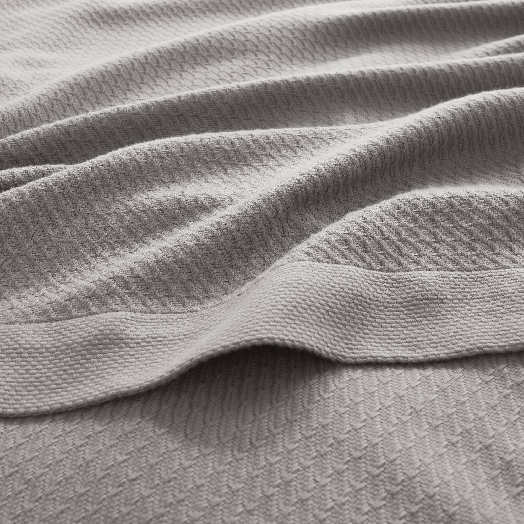 Egyptian Cotton - King Blanket - Gray