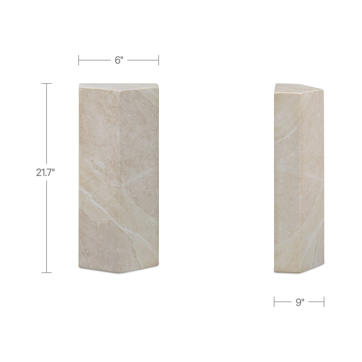 Nix - Outdoor Side Table - Cream