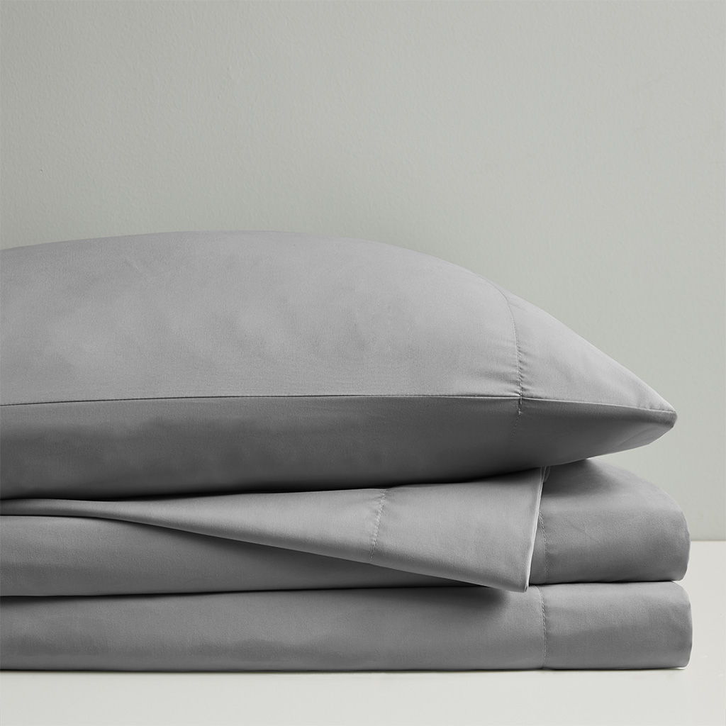 King Smart Cool Microfiber Sheet Set - Gray