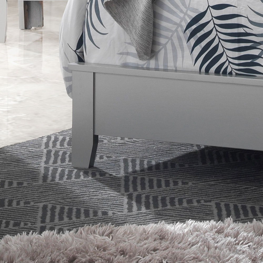 Padded Headboard Bed