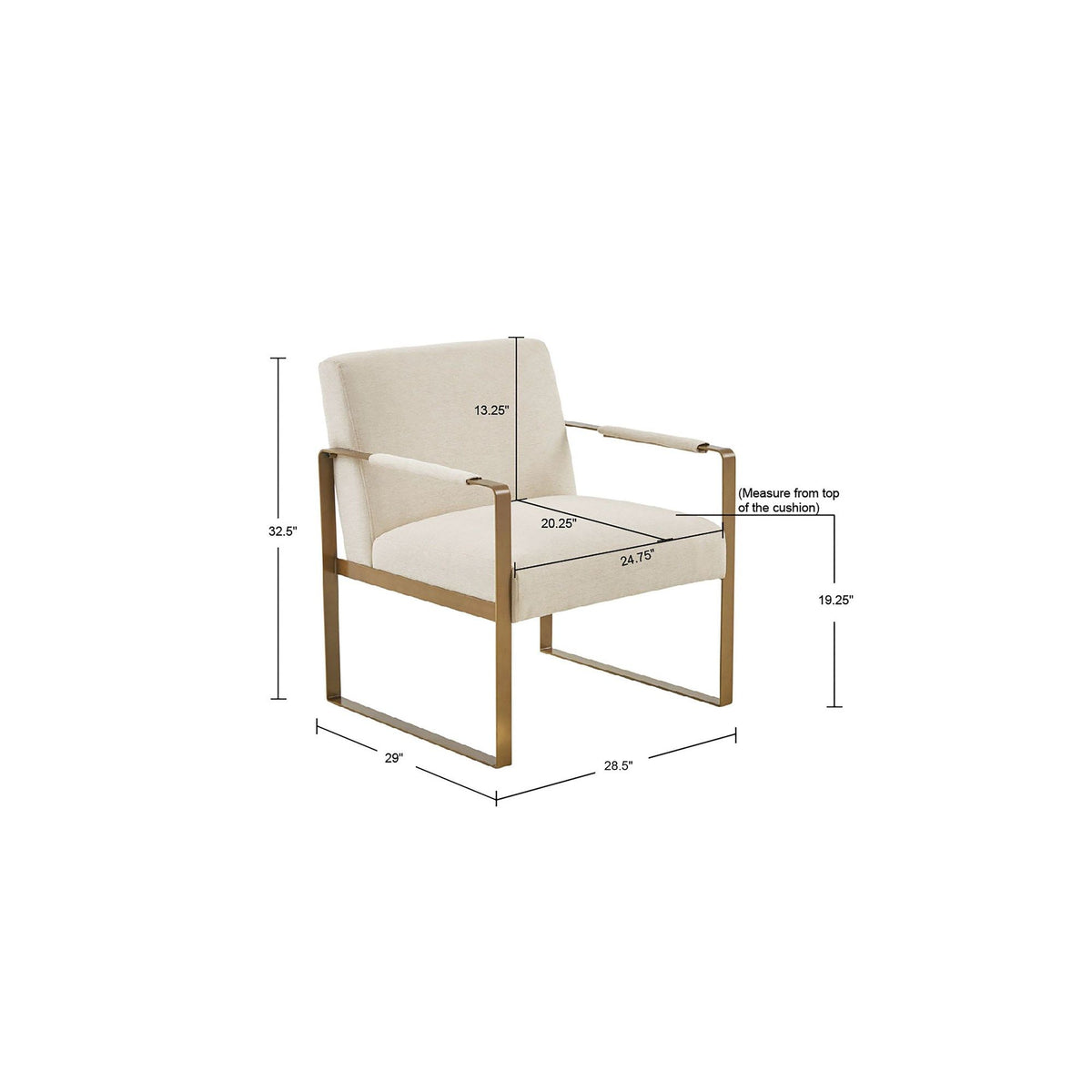 Jayco - Accent Chair - Cream