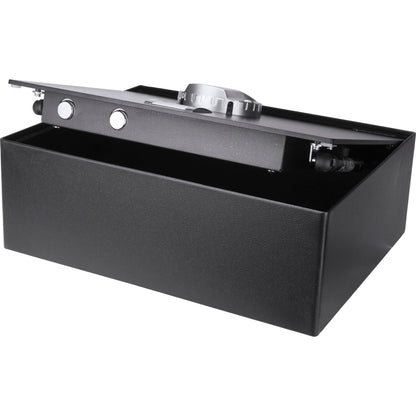 0 23 Cu Ft Top Opening Biometric Security Safe - Black