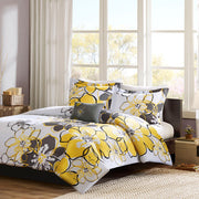 Allison - Comforter Set - Yellow