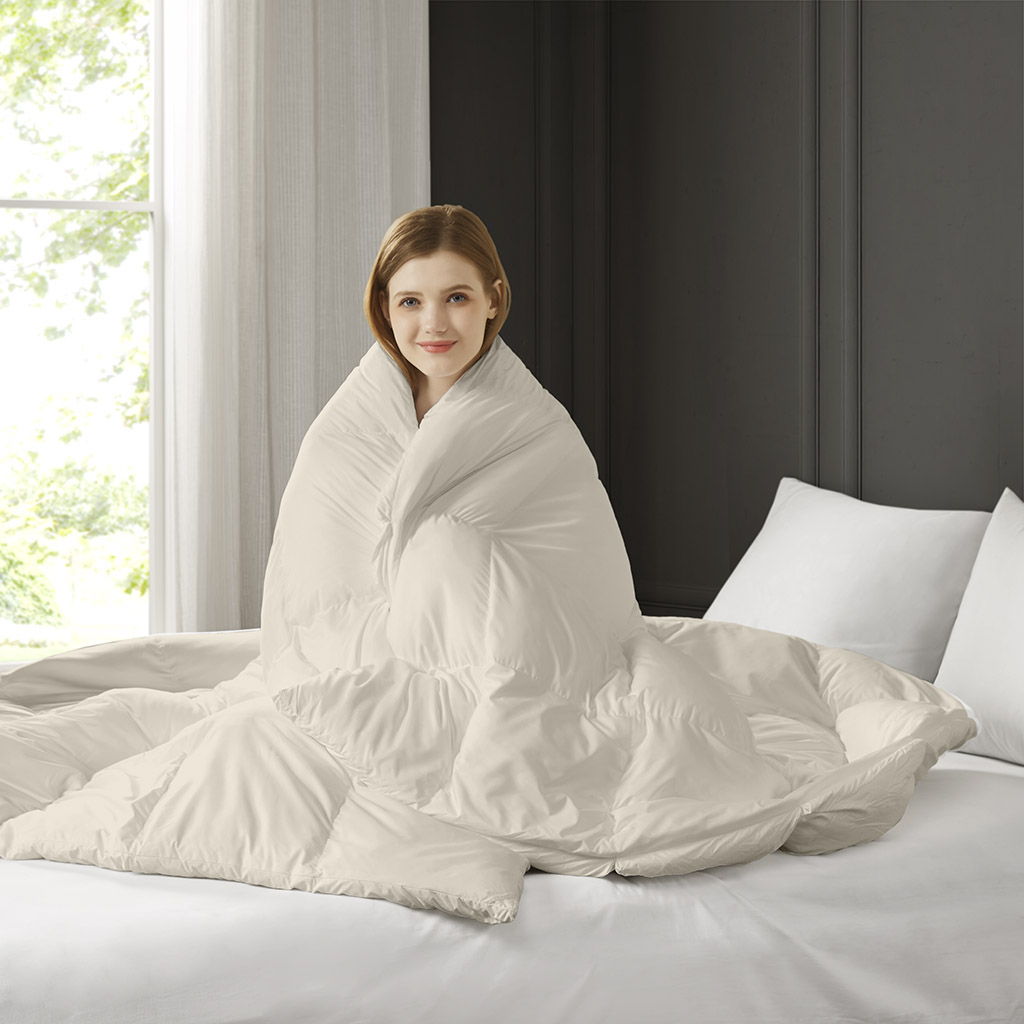 Stay Puffed - Overfilled Down Alternative Comforter - Beige