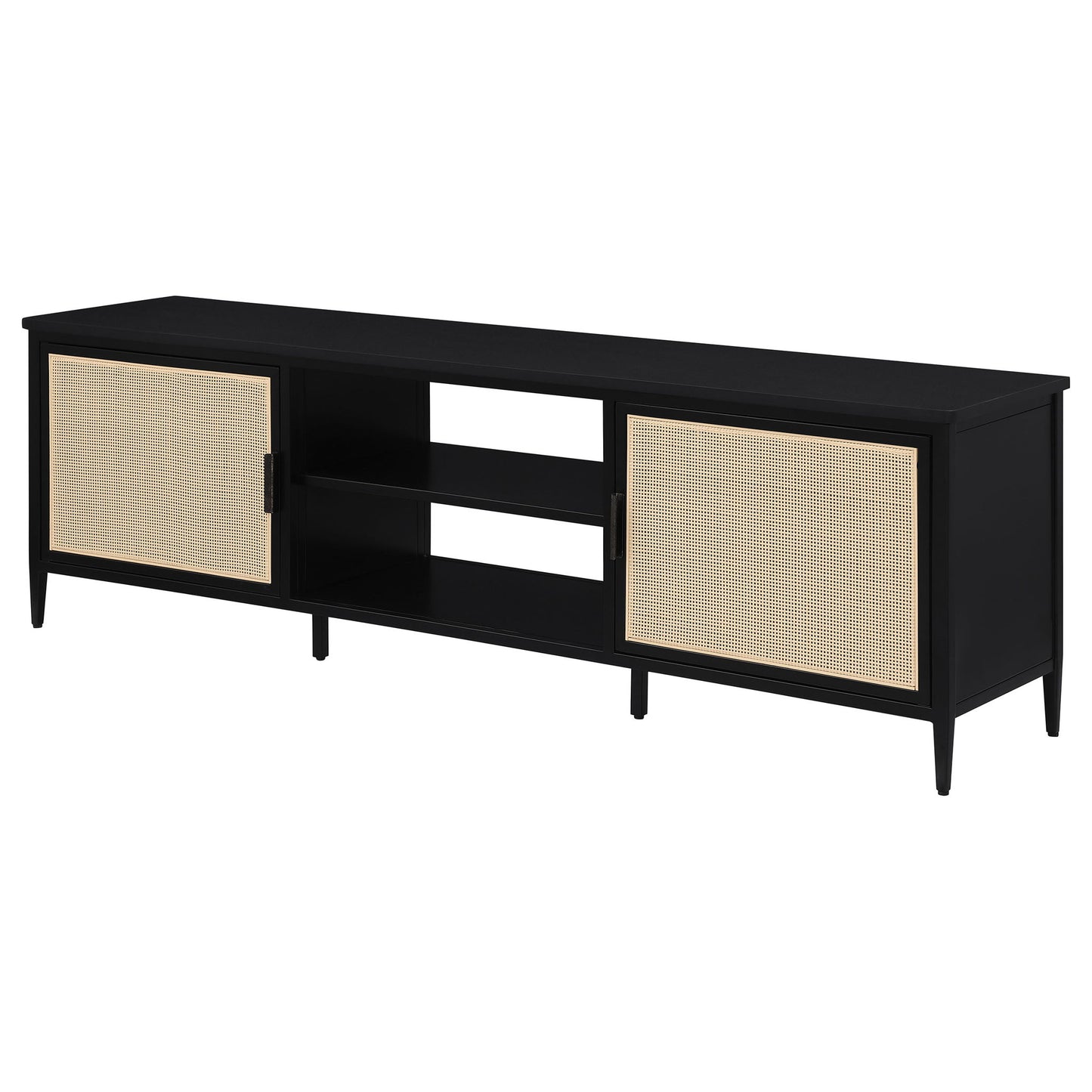 Kenneth - 2 Door TV Stand Doors - Black