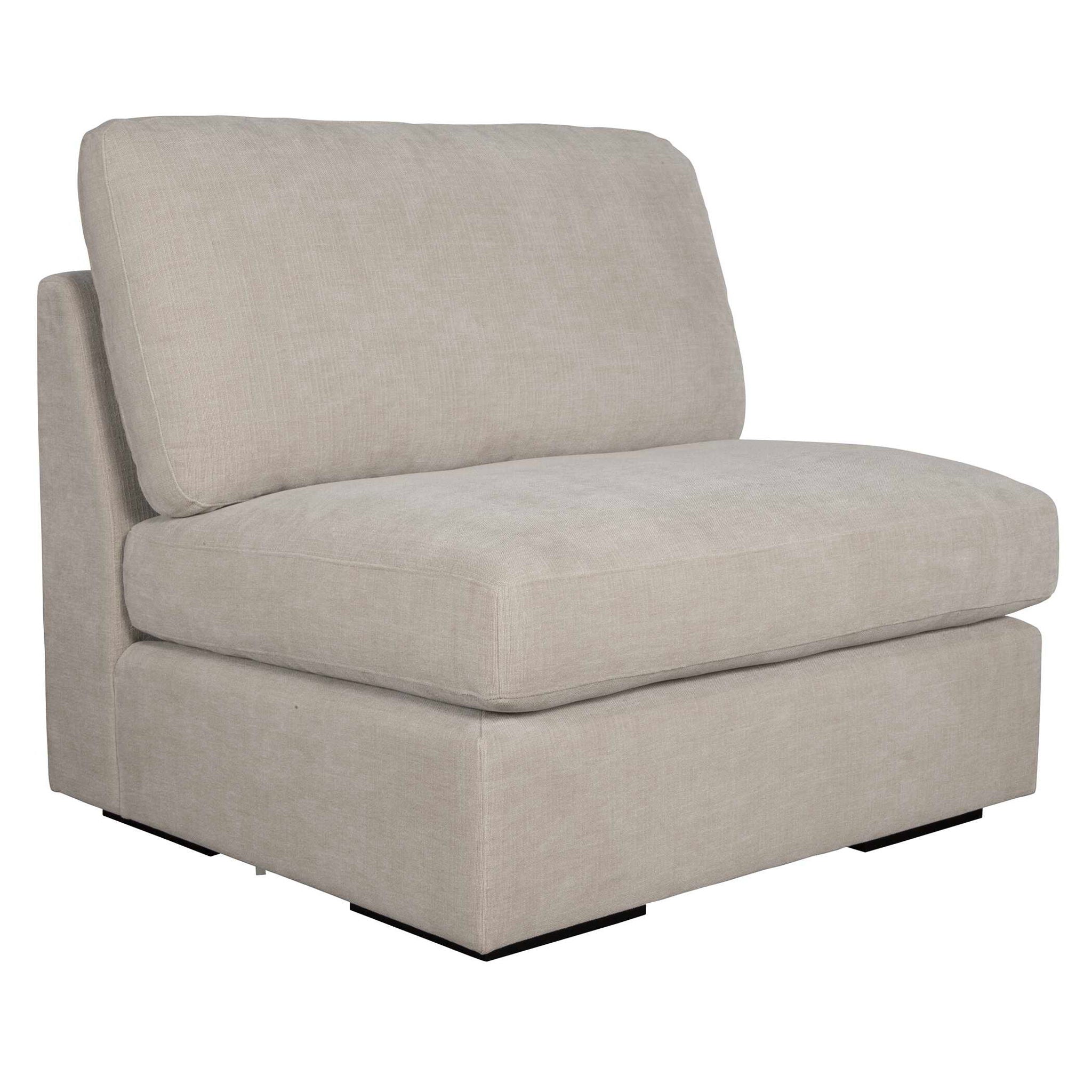 Refuge - Armless Sand Sofa