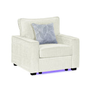 Rita - Accent Chair With LED Underlighting